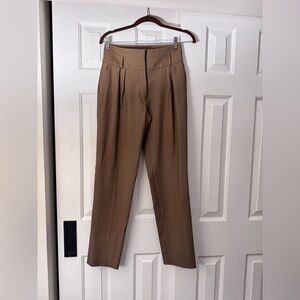 Reiss Brown High Waisted Trouser Size2